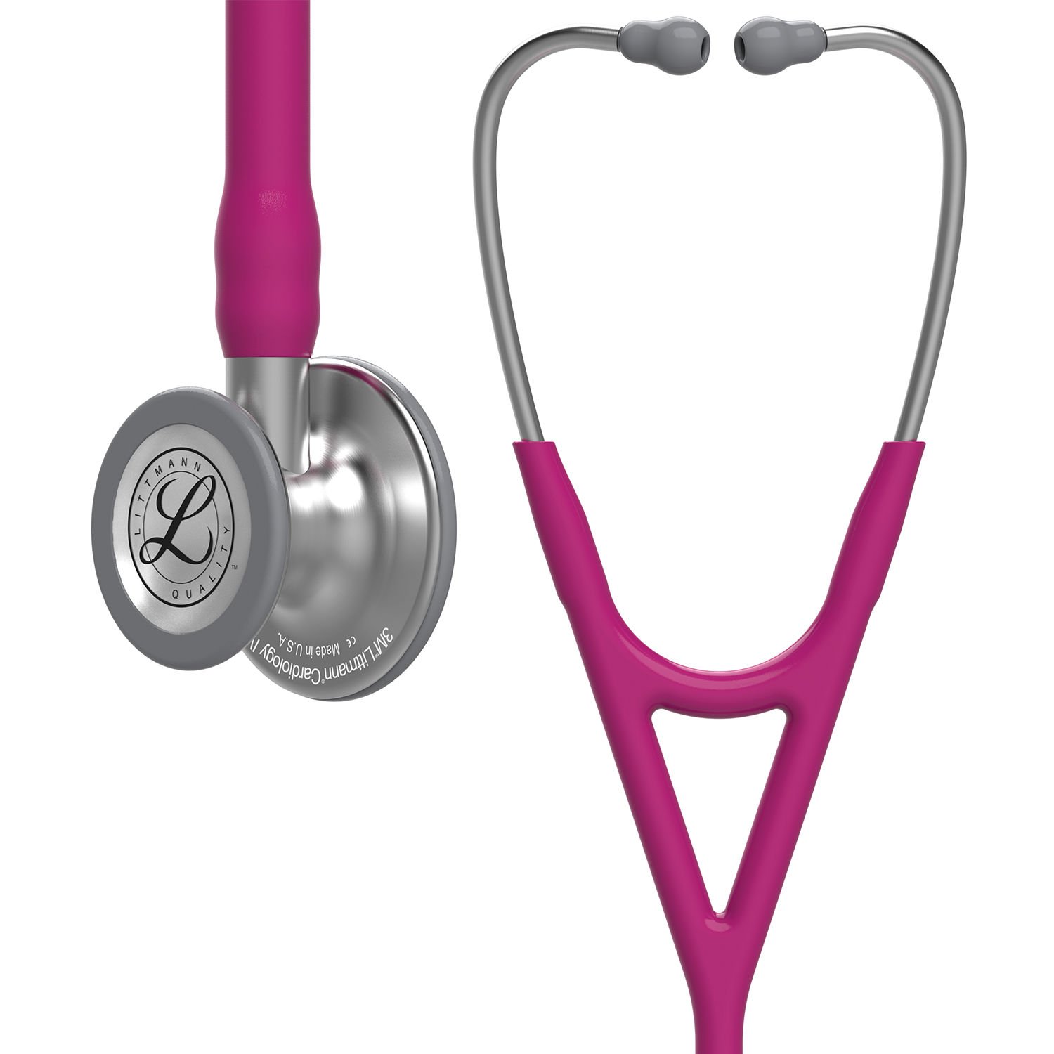 Littmann Cardiology IV Diagnostic Stethoscope - 6158 - Raspberry (Fuşya)