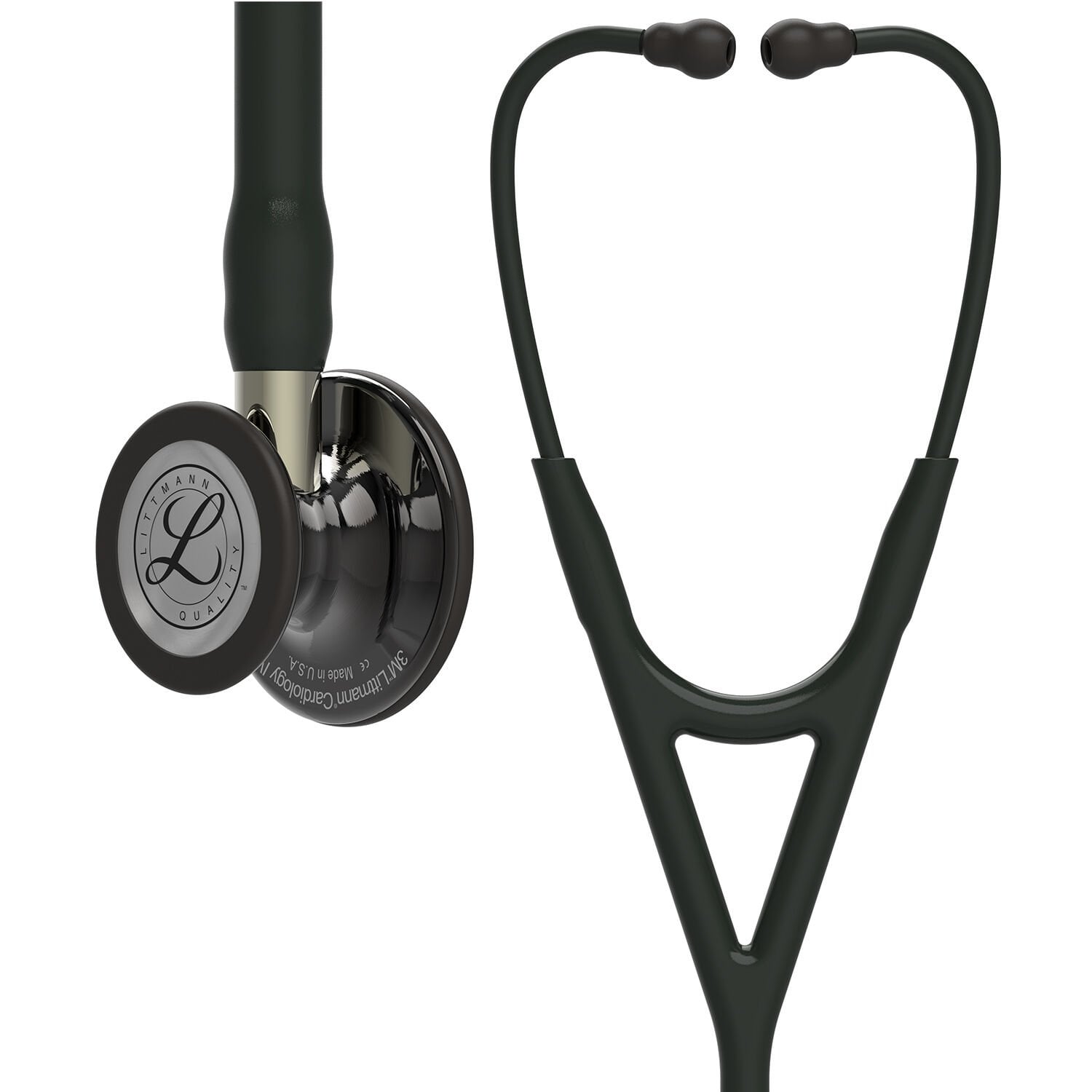 Littmann Cardiology IV Diagnostic Stethoscope - 6204 - Black (Siyah)