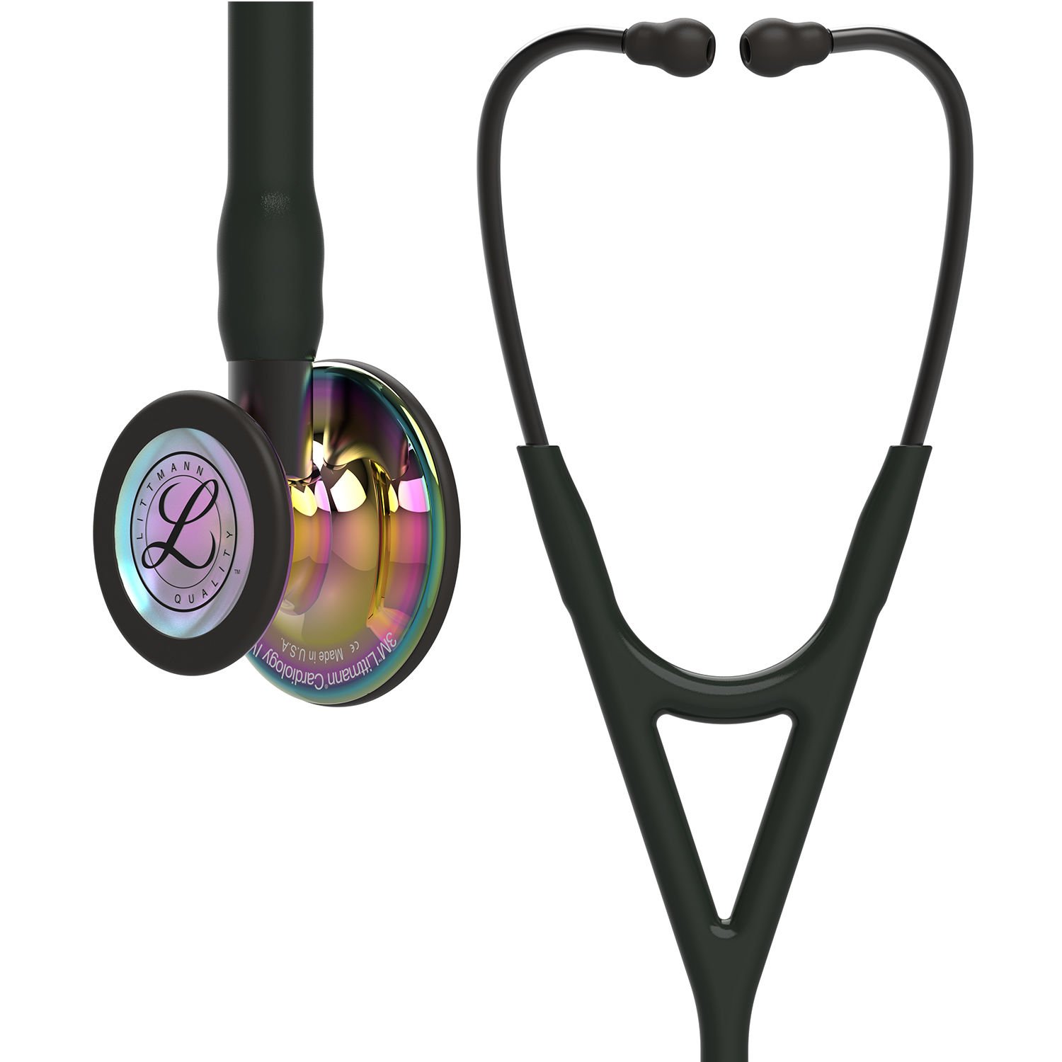 Littmann Cardiology IV Diagnostic Stethoscope - 6240 - Black (Siyah)