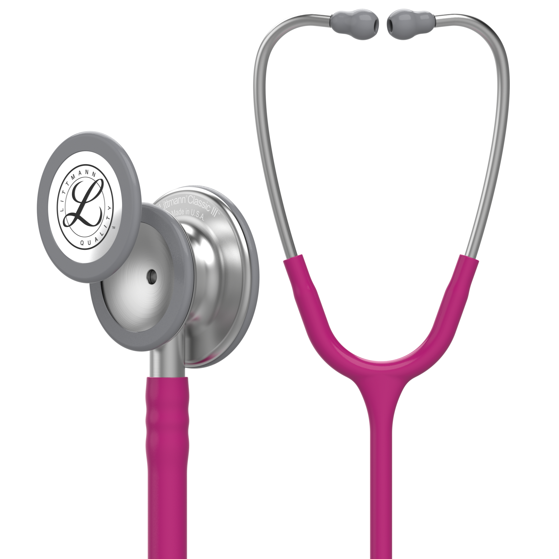 Littmann Classic III Monitoring Stethoscope - 5648 - Raspberry (Fuşya)