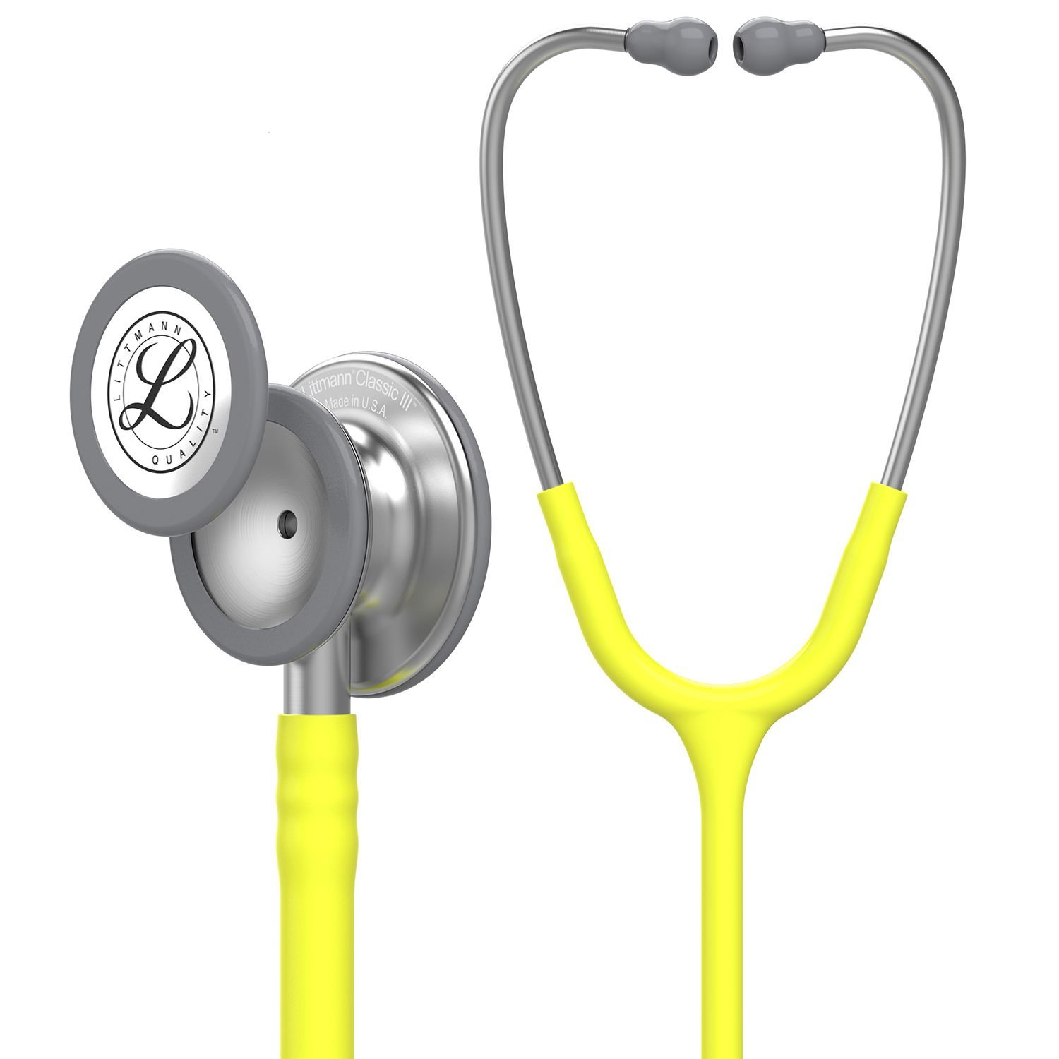 Littmann Classic III Monitoring Stethoscope - 5839 - Lemon Lime (Limon Sarı)