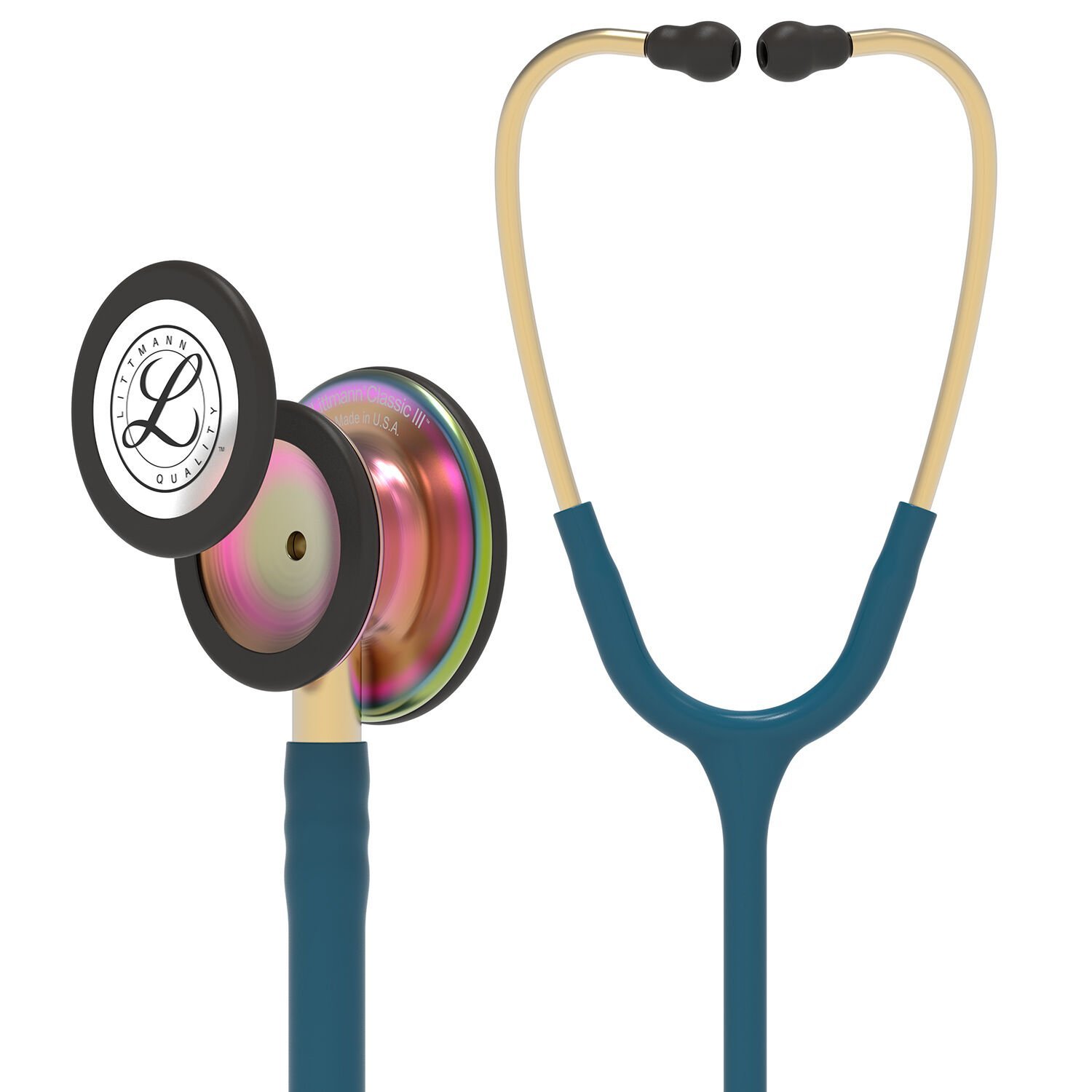 Littmann Classic III Monitoring Stethoscope - 5807 - Caribbean Blue(Karayip Mavi)