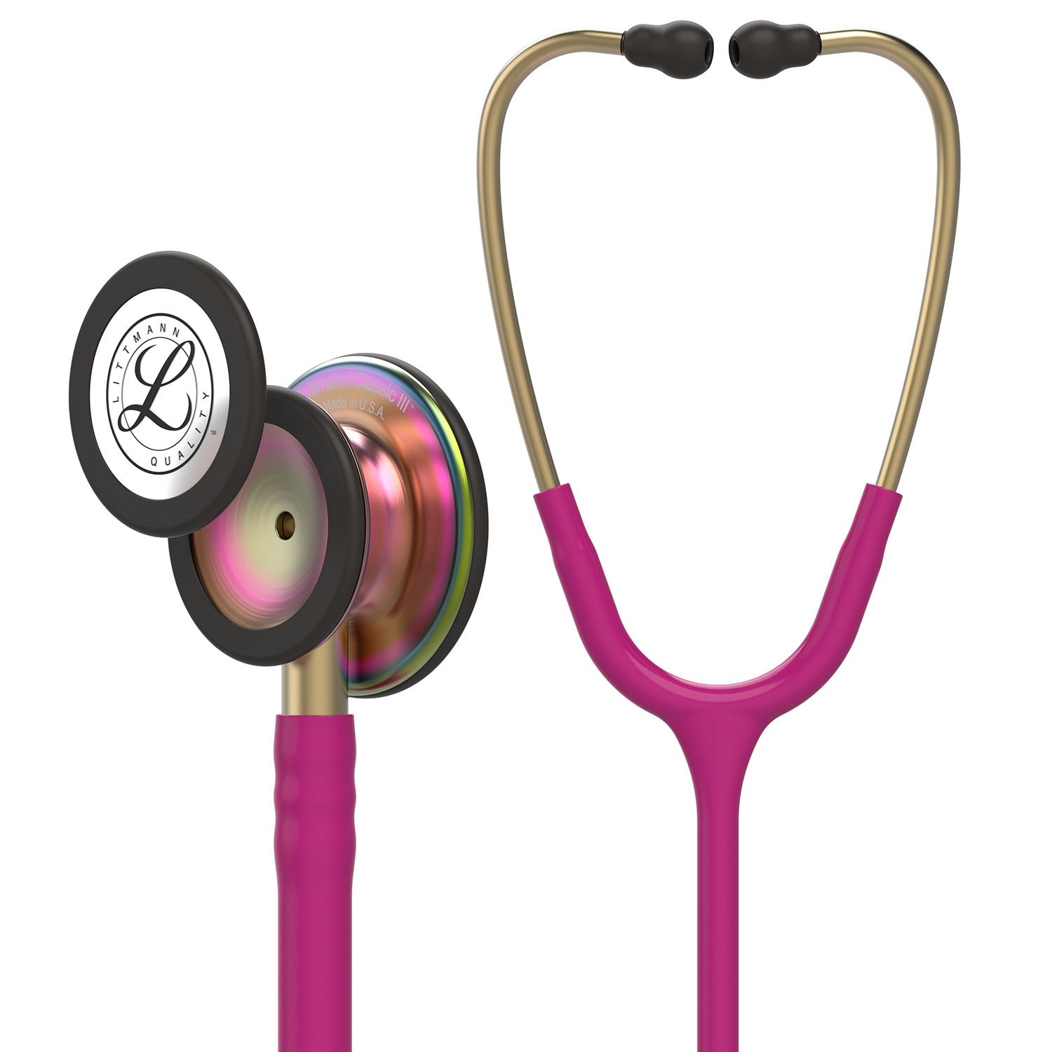 Littmann Classic III Monitoring Stethoscope - 5806 - Raspberry (Fuşya)