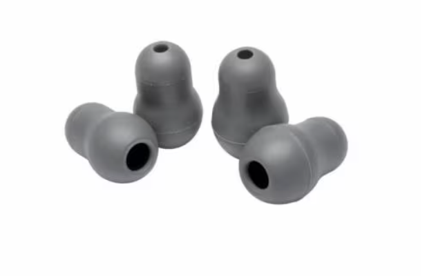 Littmann Stethoscope Spare Parts Kit, Snap Tight SoftSealing Eartips, Grey, Large and Small, 40002