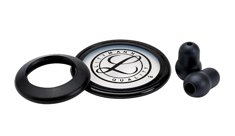3M™ Littmann® Stetoskop Yedek Parça Kiti, Classic II S.E., Siyah, 40005 (Select & Cardiology III)