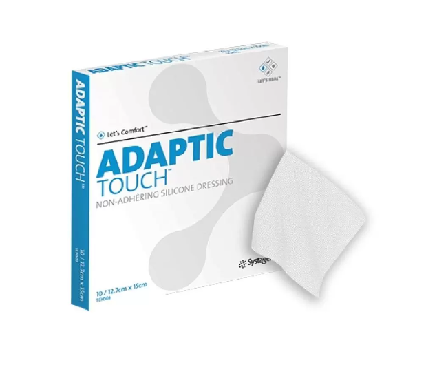 Adaptic Touch NA Silicone Dressing 12.7cm X 15cm
