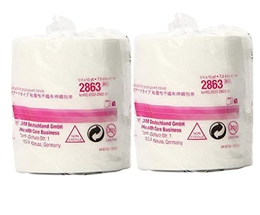 3M™Medipore H 2863 Yumuşak Kumaşlı Cerrahi Bant (12 Adet)