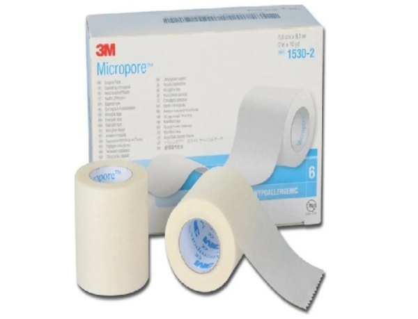 3M™Micropore 1530-2 Cerrahi Flaster Standart 5cm x 91m (6 Adet)