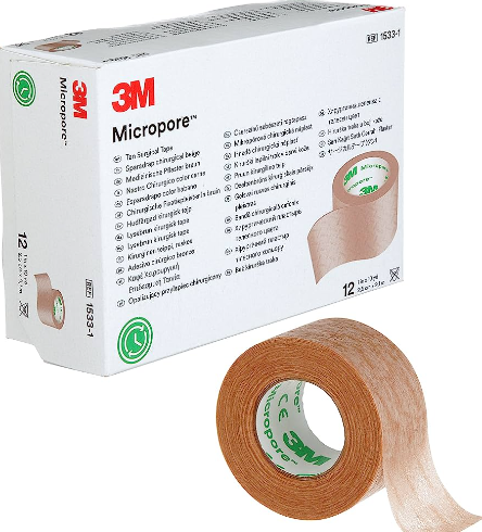 Micropore 1533-1 Medikal Flaster 2.5cm X 9.1m (12 Adet)