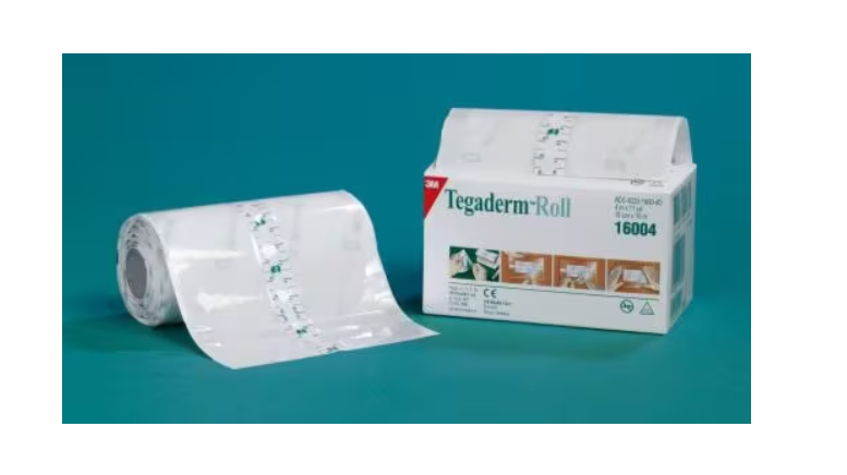 Tegaderm 16004 Roll 4 Rolls/Case 10cm x 10m