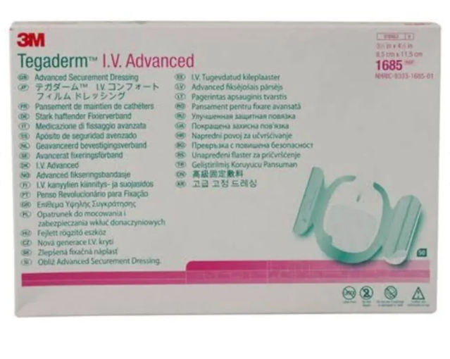 3M™ Tegaderm 1685  I.V. Gelişmiş Koruma Örtüsü 85cm x 115cm ( 50 Adet)
