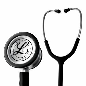 Littmann® Classic III™ Stethoscope, 5620C, Stainless Steel Listening Bell, Satin Finish Black Tube